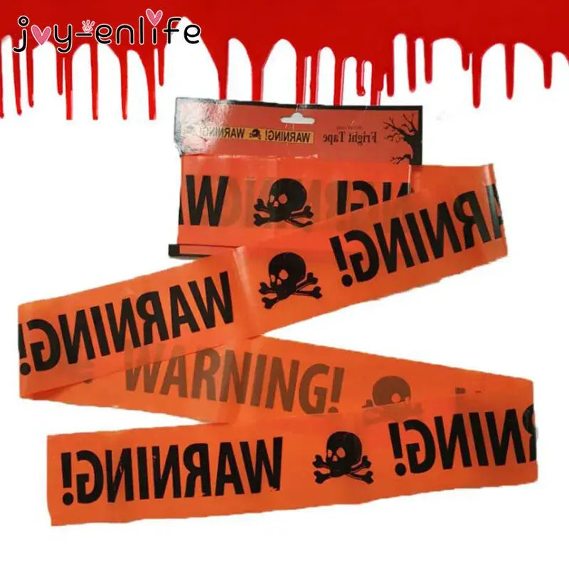 Halloween Warning Caution Tape KIMDRE