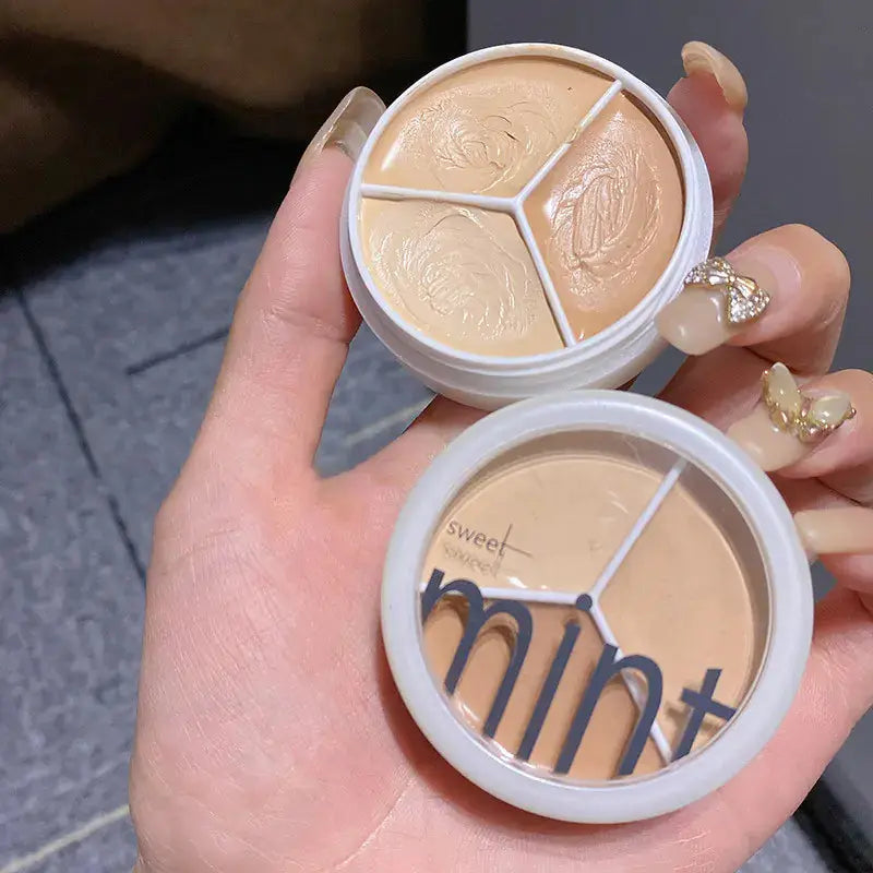 3-Color Concealer Palette Cream - KIMDRE