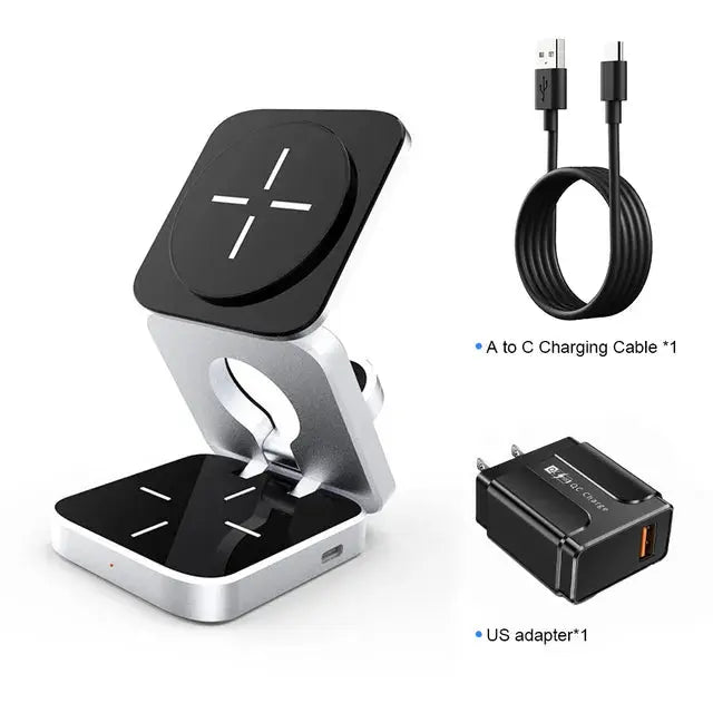 3 in 1 Wireless Charging Station - KIMDRE