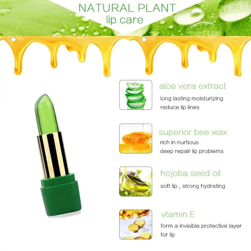 Aloe Vera Moisturizing Lip Balm - KIMDRE