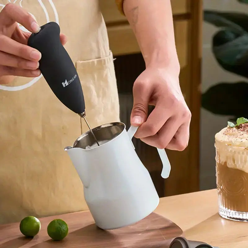 Electric Milk Frother and Mini Mixer for Coffee (1 Unit) KIMDRE