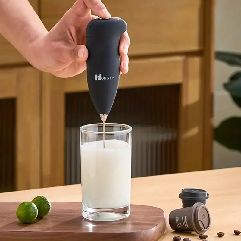 Electric Milk Frother and Mini Mixer for Coffee (1 Unit) KIMDRE