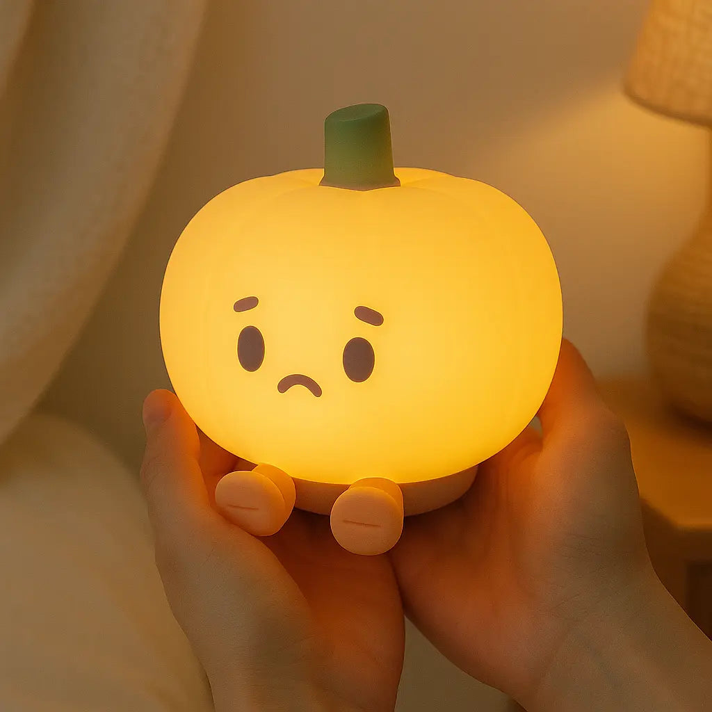 Pumpkin Glow Night Light - Top-Rated, User-Friendly Illumination for Cozy Nights KIMDRE