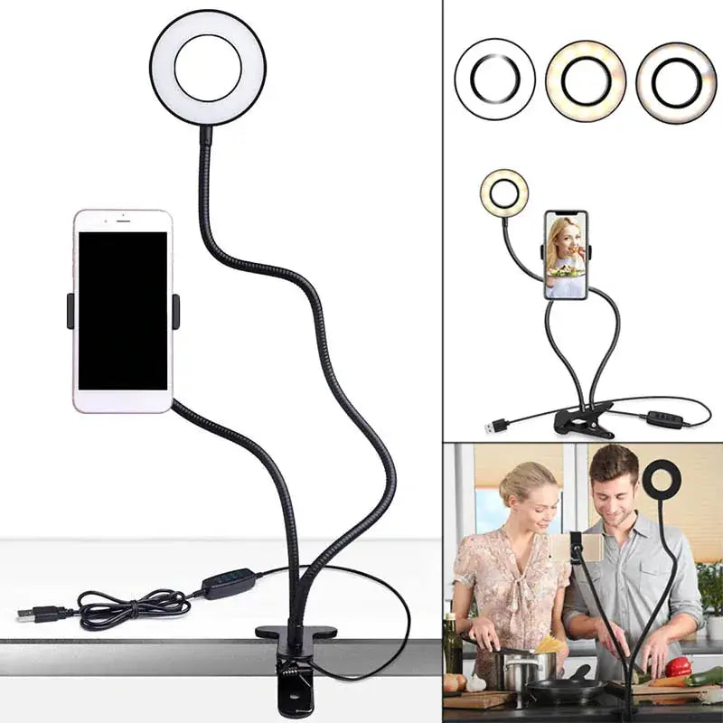 Selfie Ring Light & Phone Holder KIMDRE