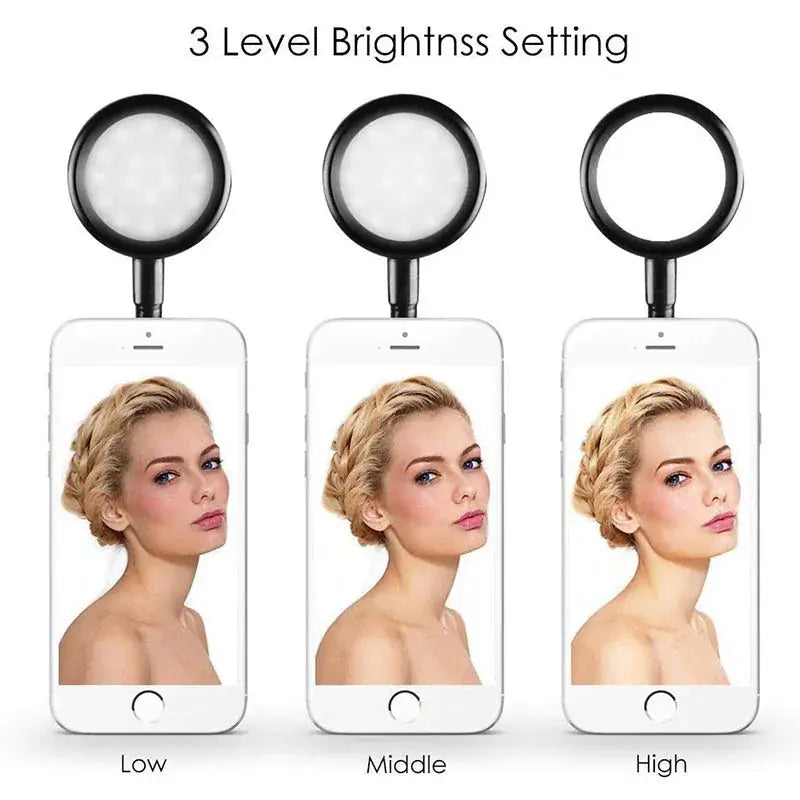 Selfie Ring Light & Phone Holder KIMDRE
