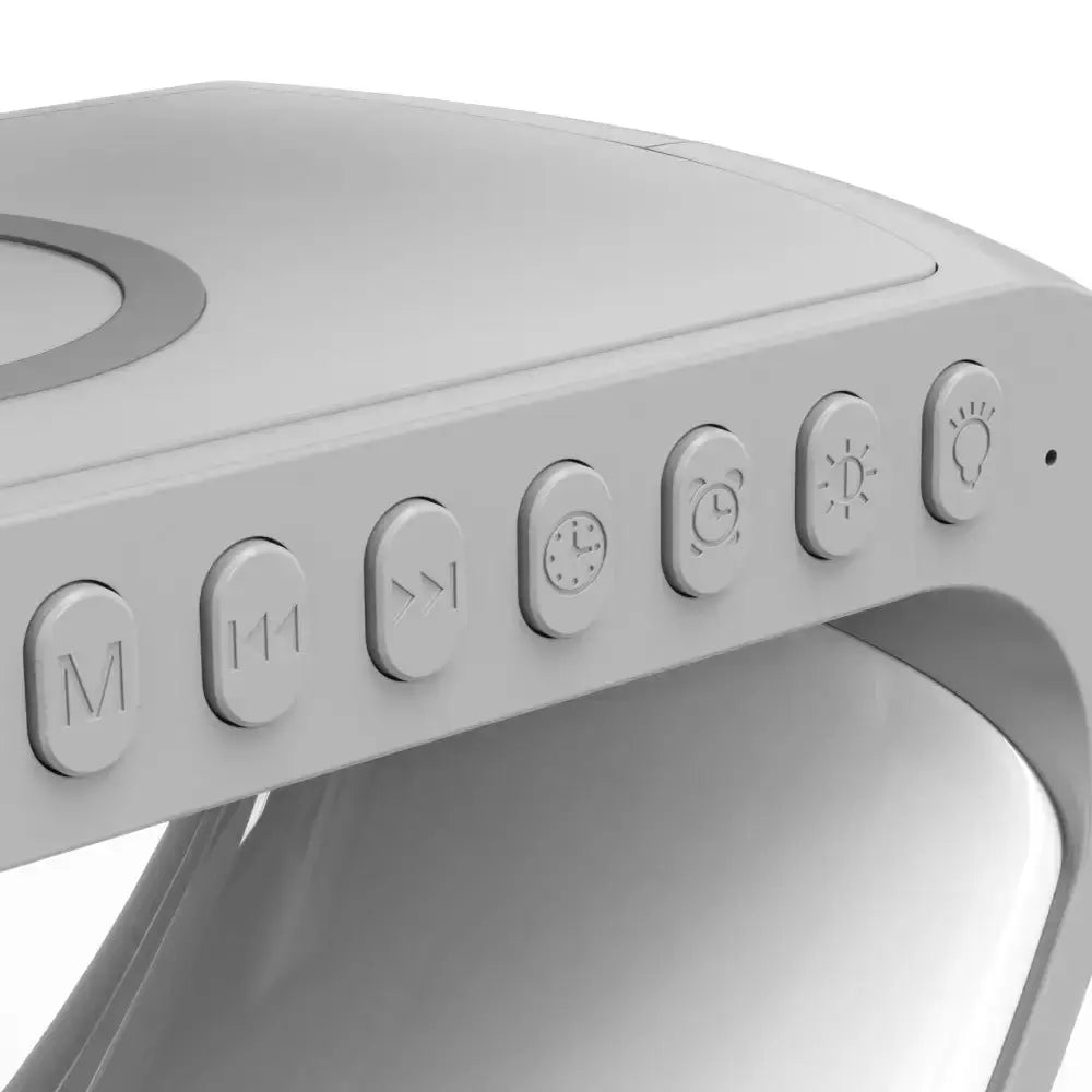 SmartCharge Lamp Bluetooth Speaker Wireless Charger KIMDRE